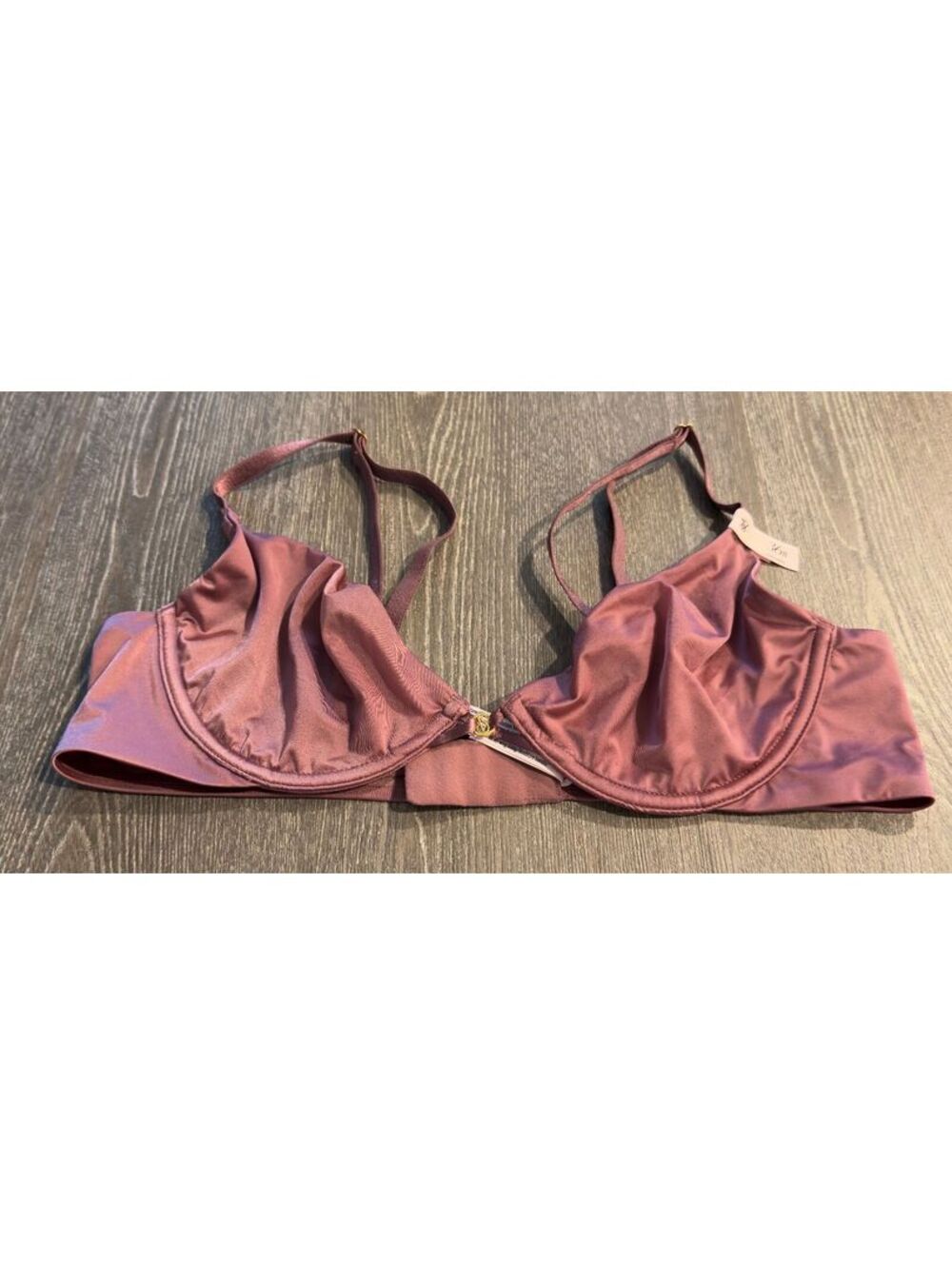 Victoria's Secret Very Sexy Unlined Mauve Demi Bra Size 36B